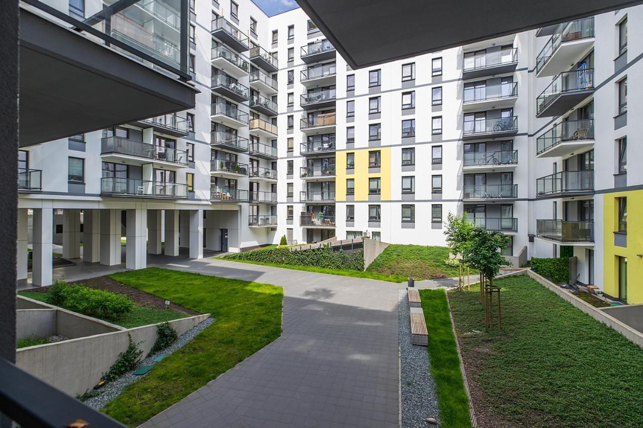 Wola Luxe Apartment Warschau Exterior foto